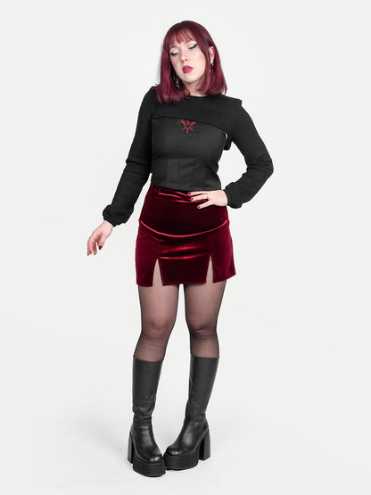 Three of Swords Corset Top