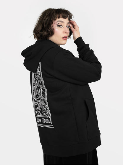 The Lovers Zipped Hoodie