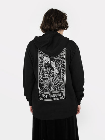 The Lovers Zipped Hoodie