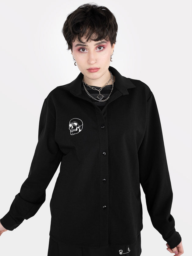 Memento Embroidered Shirt