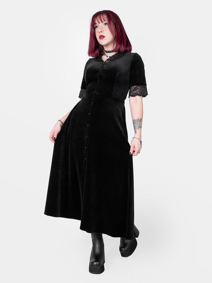 Rosemary Velvet Maxi Dress