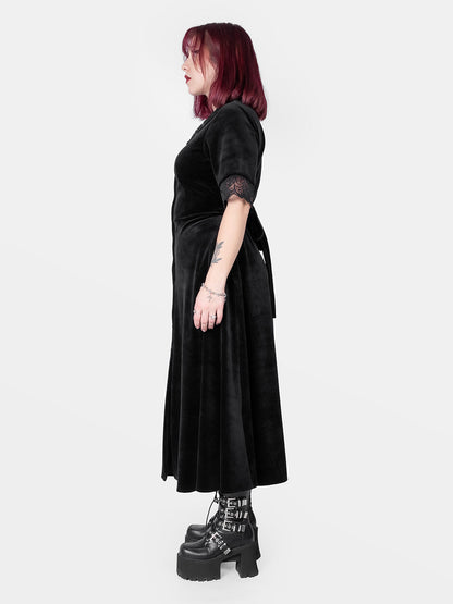 Rosemary Velvet Maxi Dress