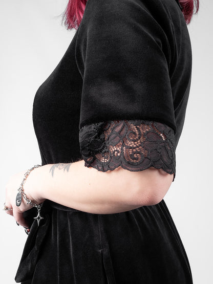 Rosemary Velvet Maxi Dress