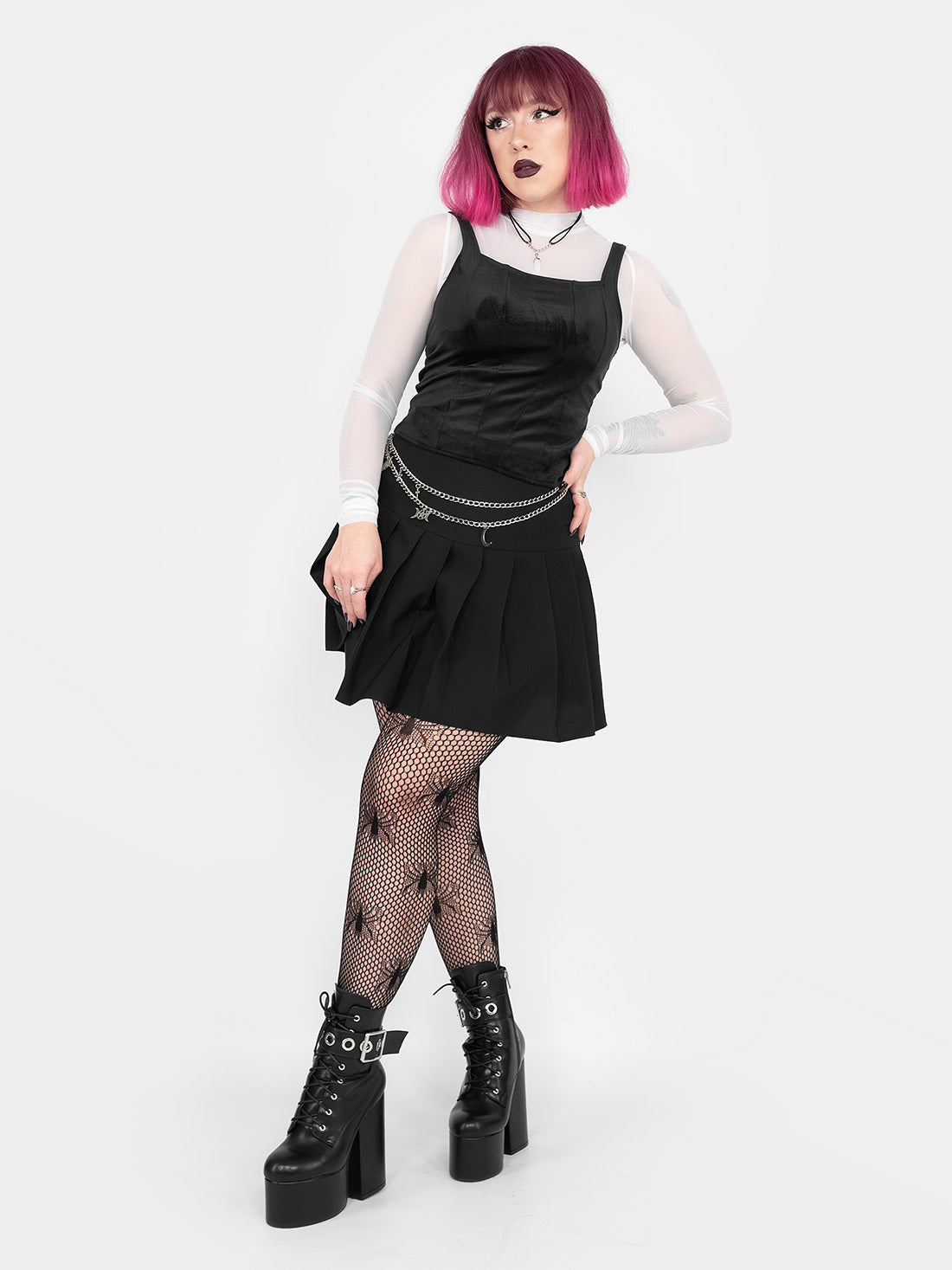 Conjure Velvet Corset Top