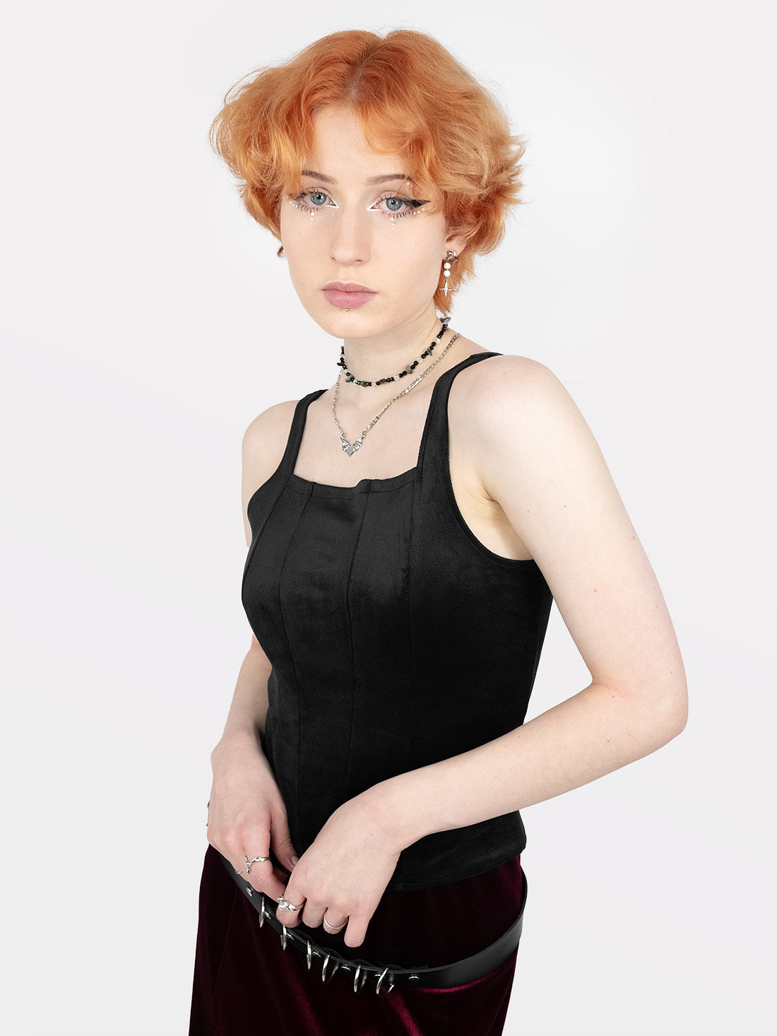 Conjure Velvet Corset Top