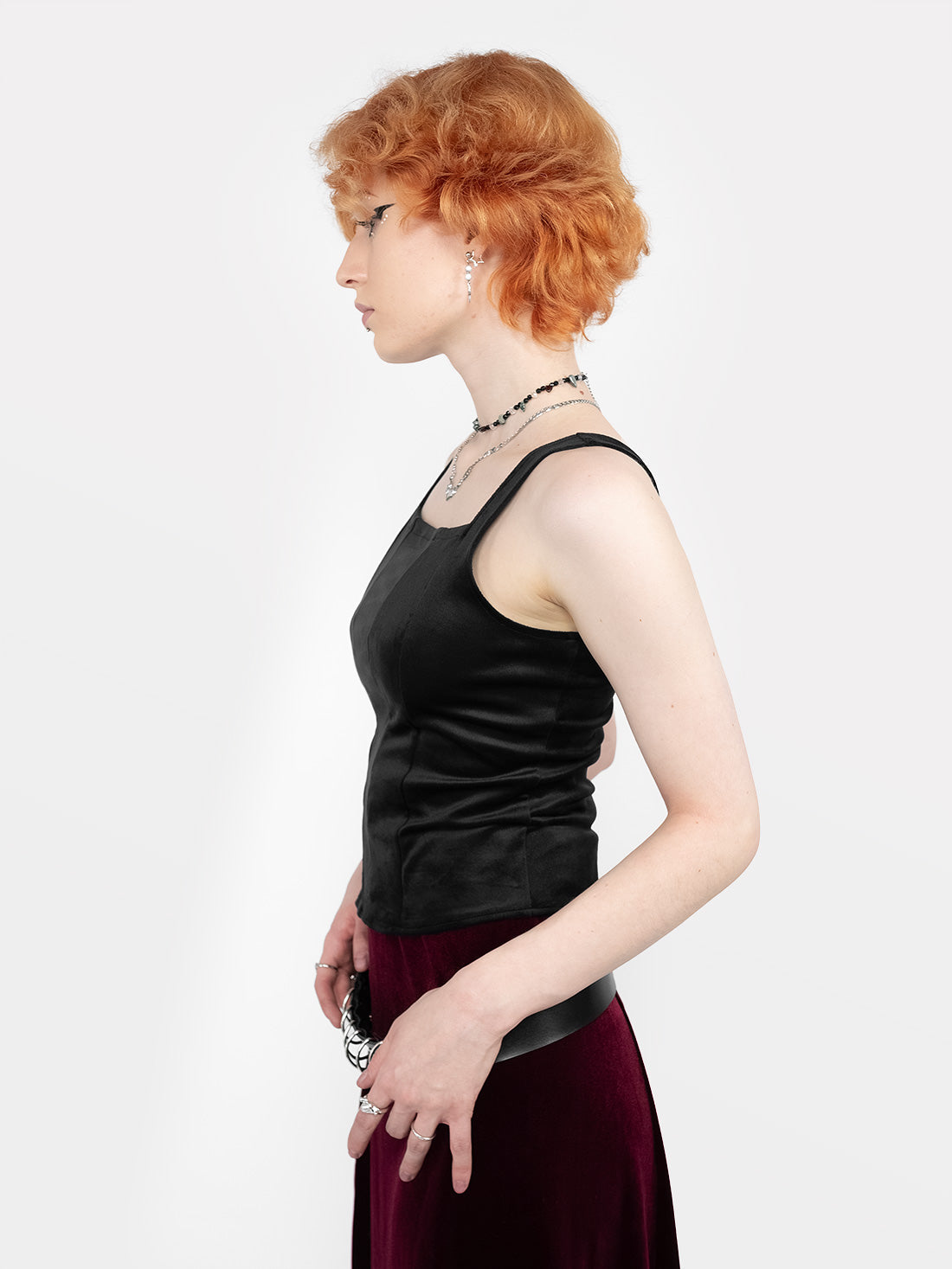 Conjure Velvet Corset Top