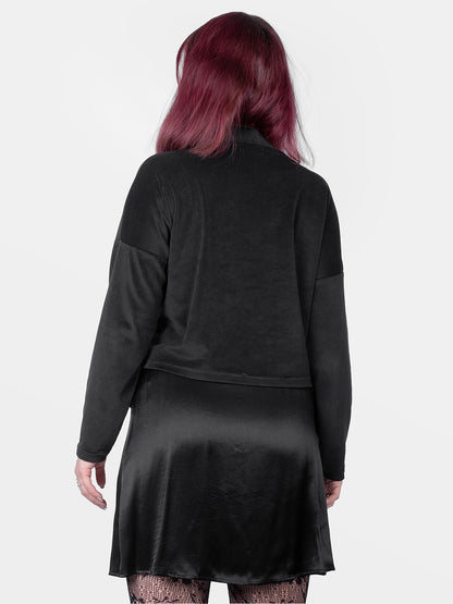Occult Velour Cardigan