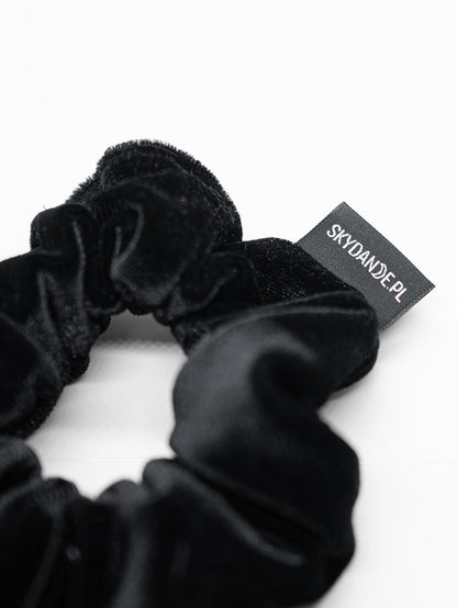 Black Velvet Scrunchie