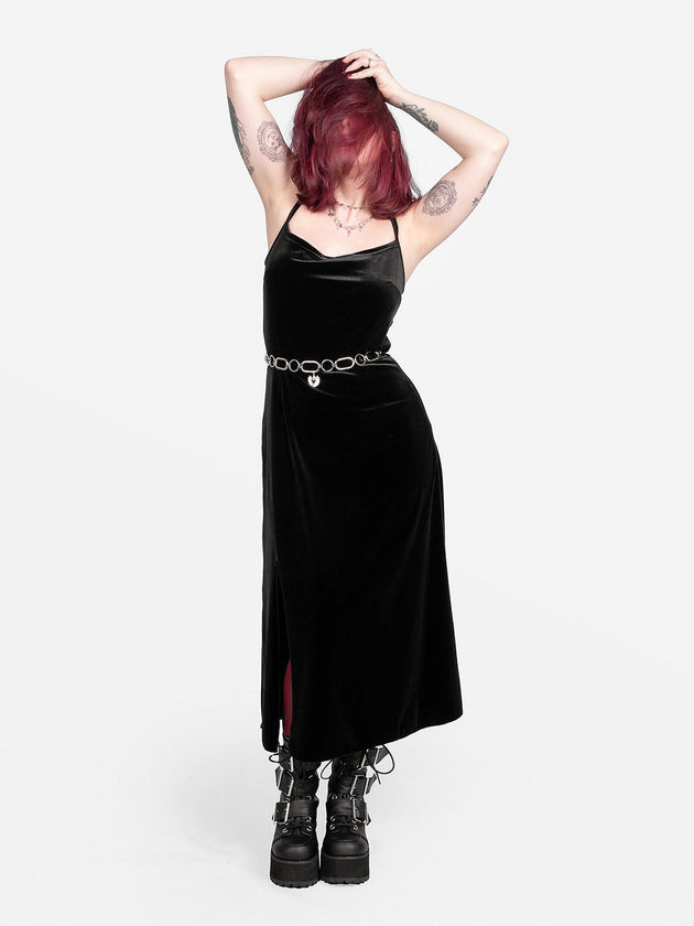 Anathema Velvet Midaxi Dress