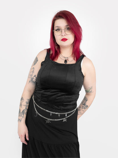 Conjure Velvet Corset Top