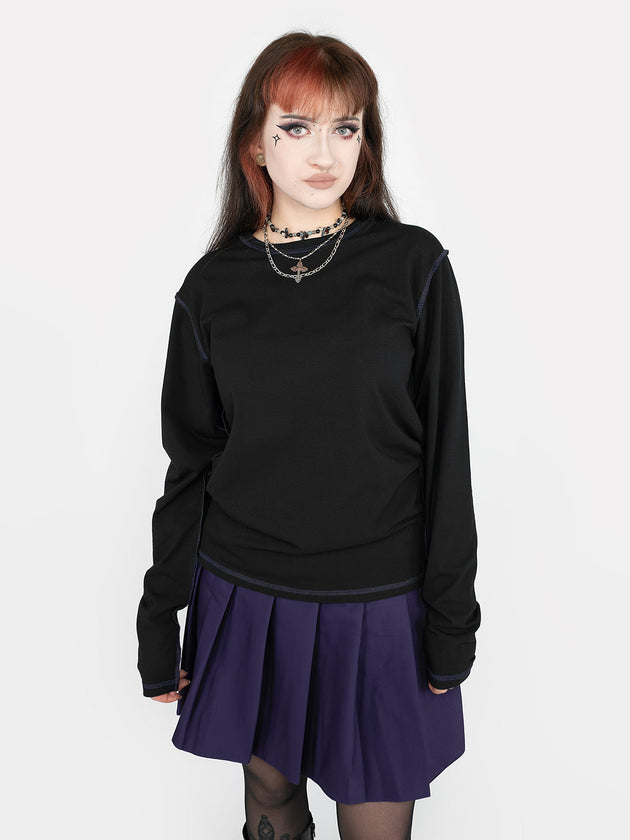 Venom Purple Stitch Longsleeve