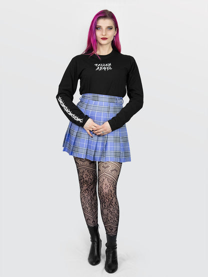 Violet Plaid Tennis Skirt