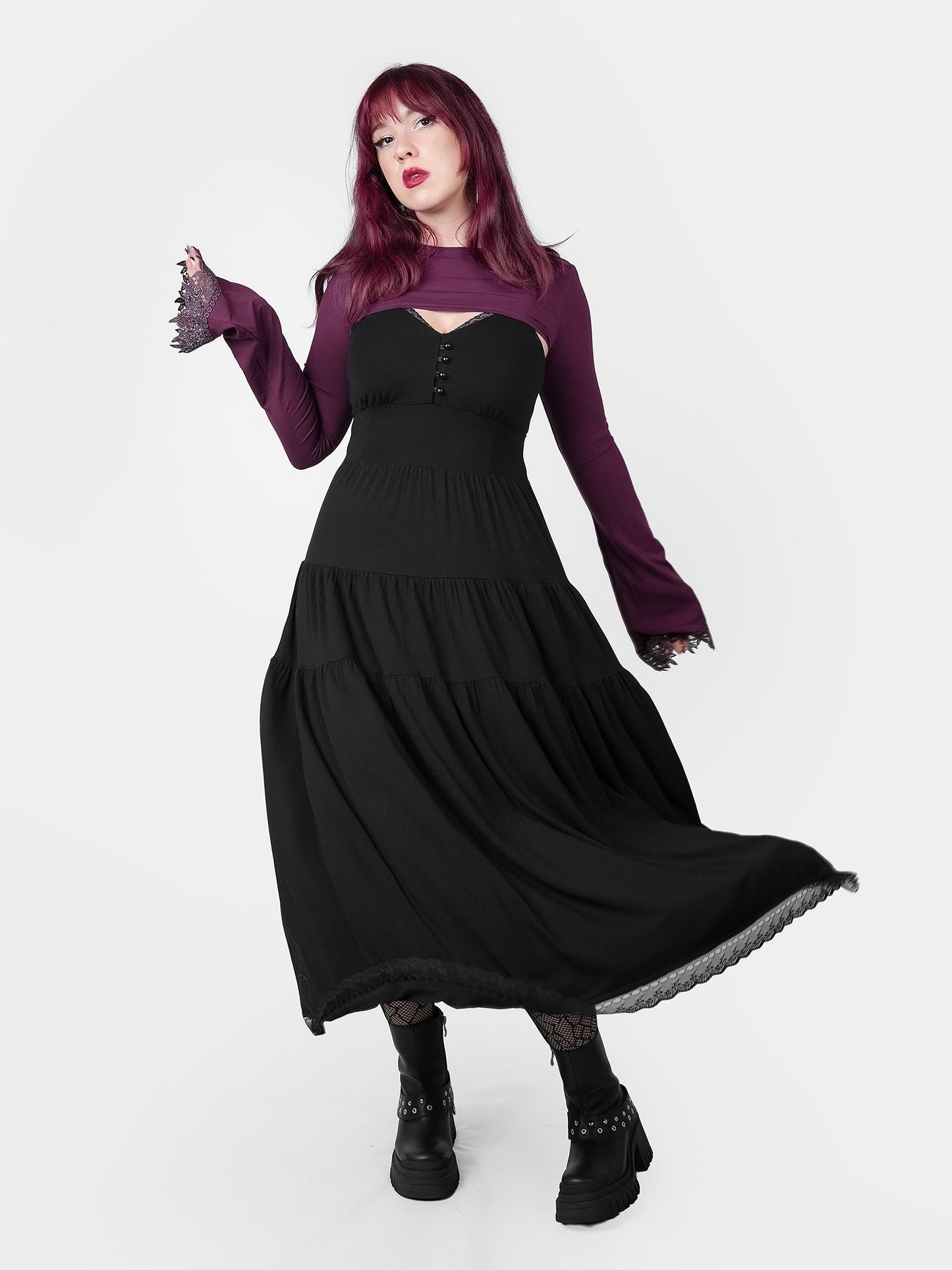 Whimsy Wide Sleeve Lace Shrug