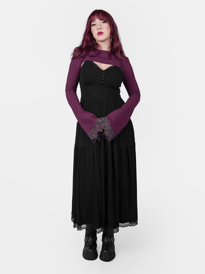 Whimsy Wide Sleeve Lace Shrug
