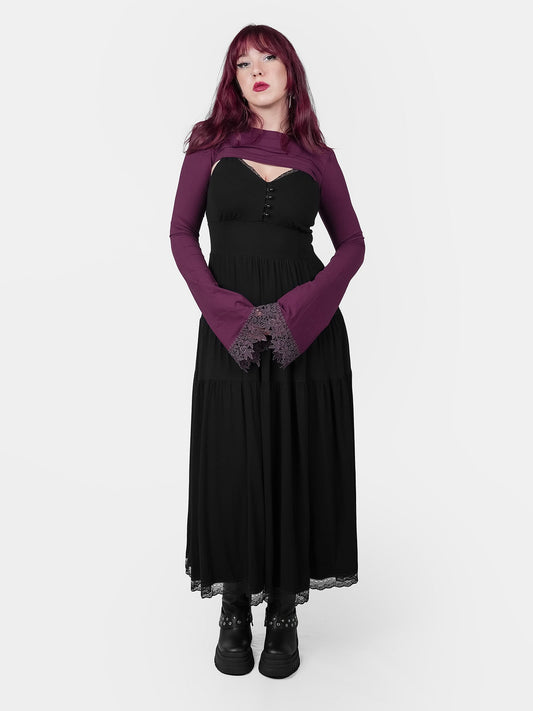 Whimsy Wide Sleeve Lace Shrug