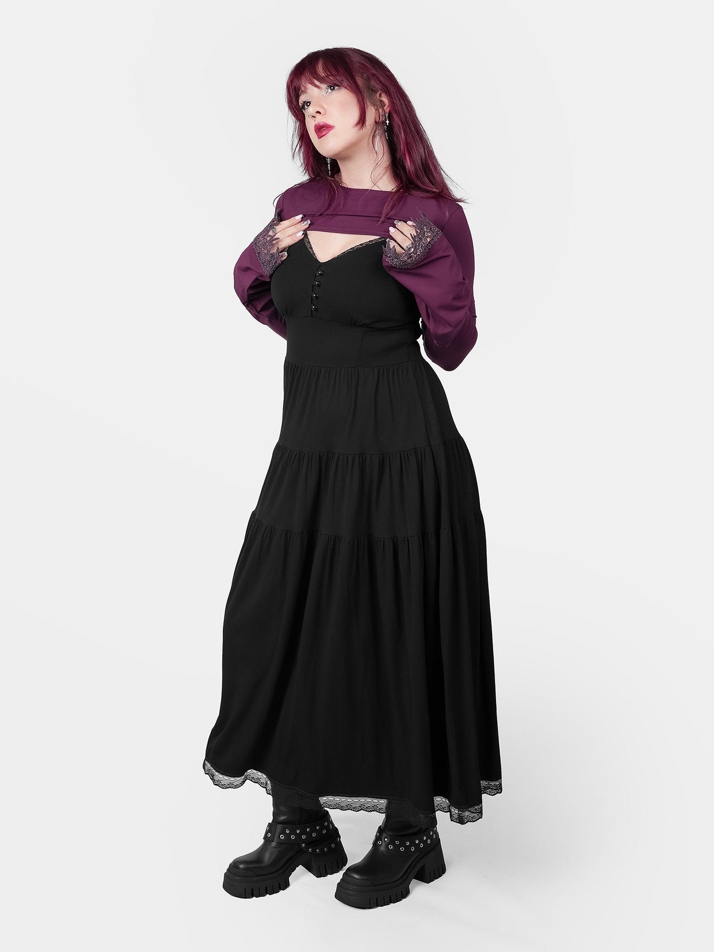 Whimsy Wide Sleeve Lace Shrug