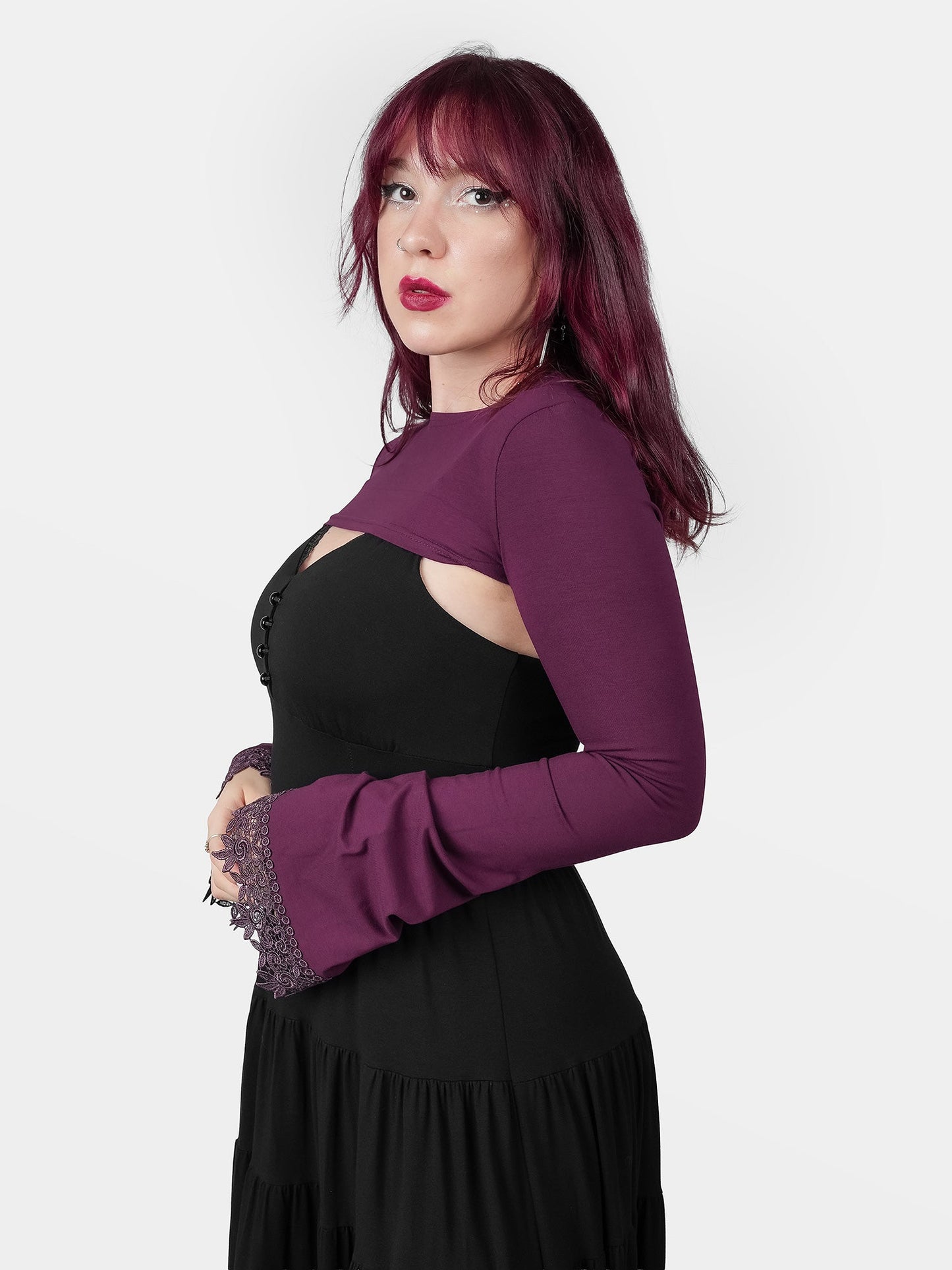 Whimsy Wide Sleeve Lace Shrug