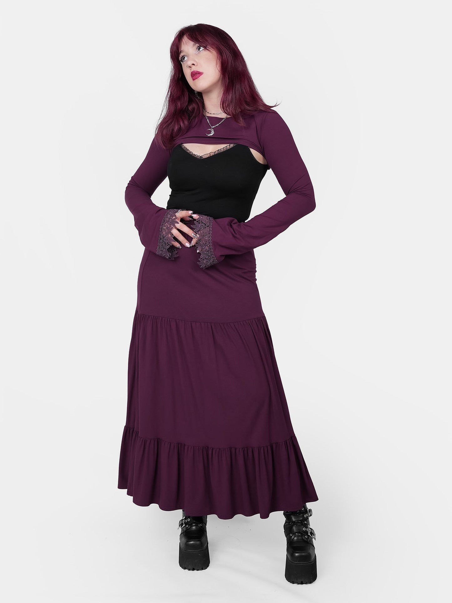 Whimsy Wide Sleeve Lace Shrug