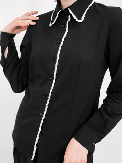 Wednesday Lace Shirt