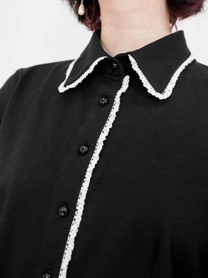 Wednesday Lace Shirt