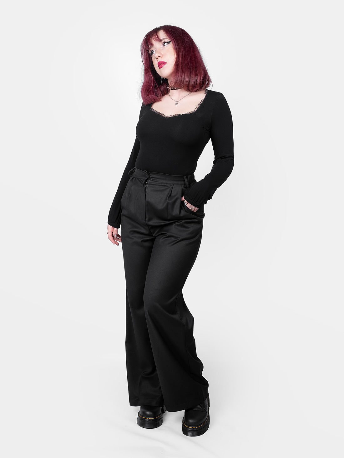 Phantom Wide Leg Trousers