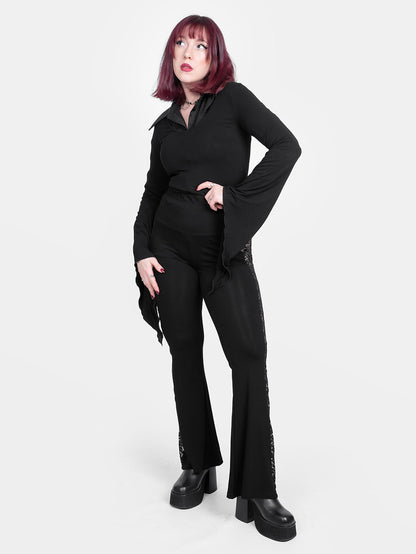 Wisteria Bell Sleeve Top