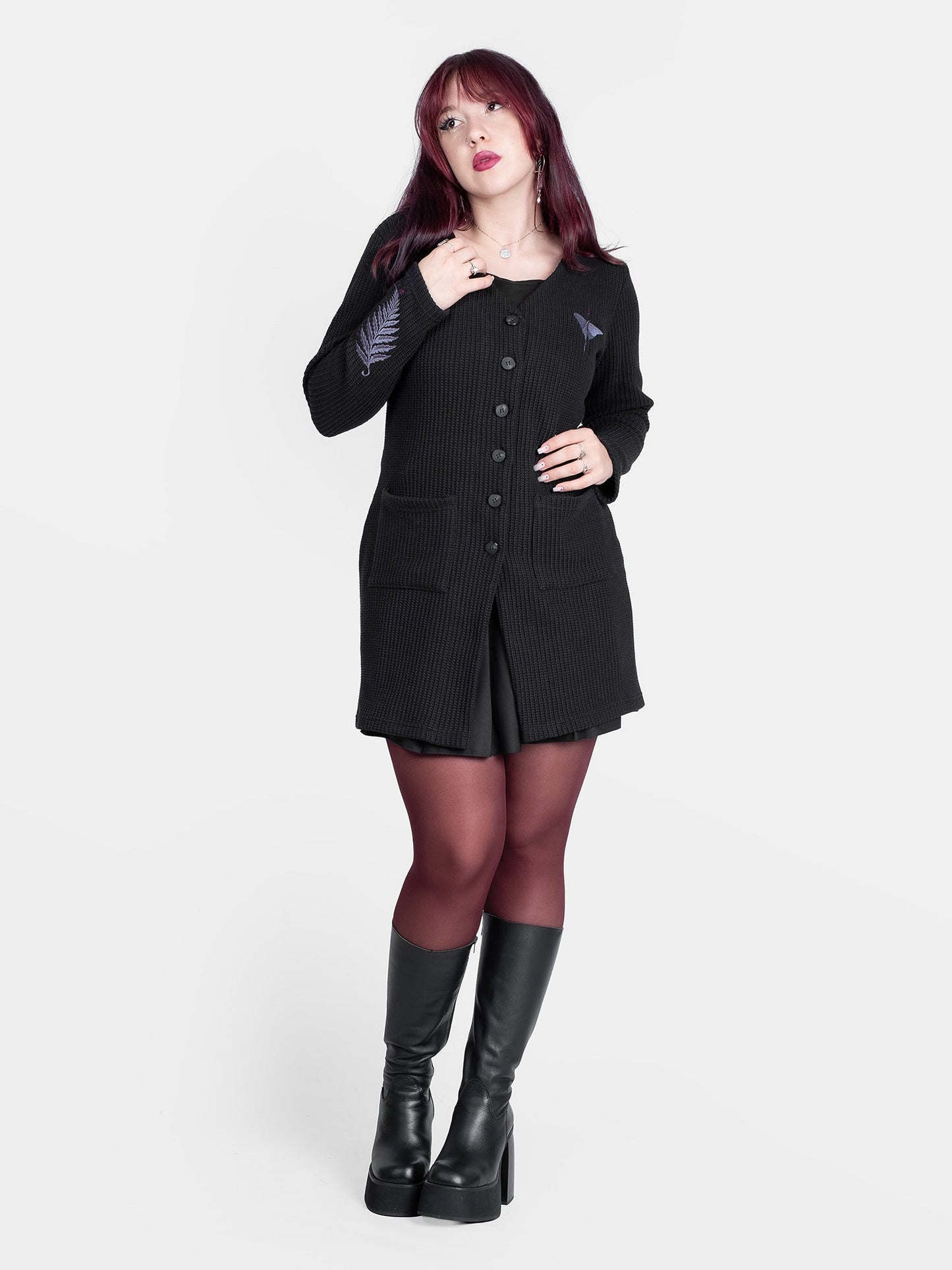 Flora Embroidered Cardigan