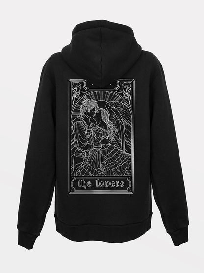 The Lovers Zipped Hoodie