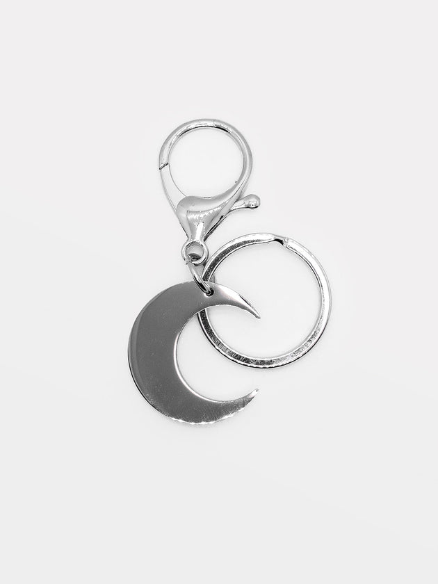 Crescent Moon Key Chain