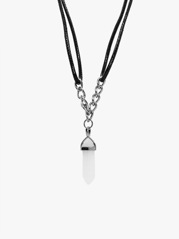 Blaise Clear Quartz Necklace
