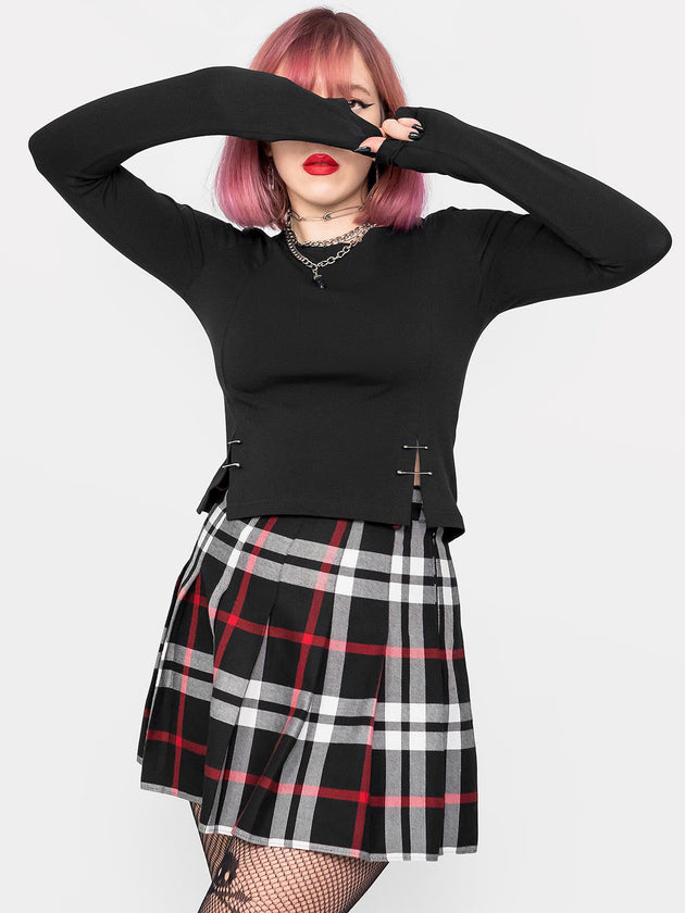 Polly Safety Pin Top