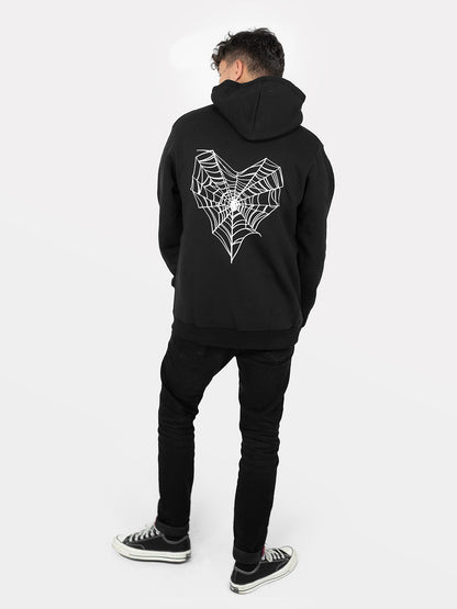 Heartache Cobweb Hoodie
