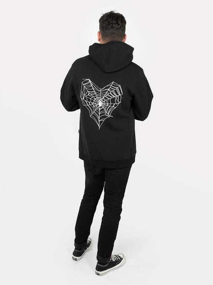 Heartache Cobweb Hoodie
