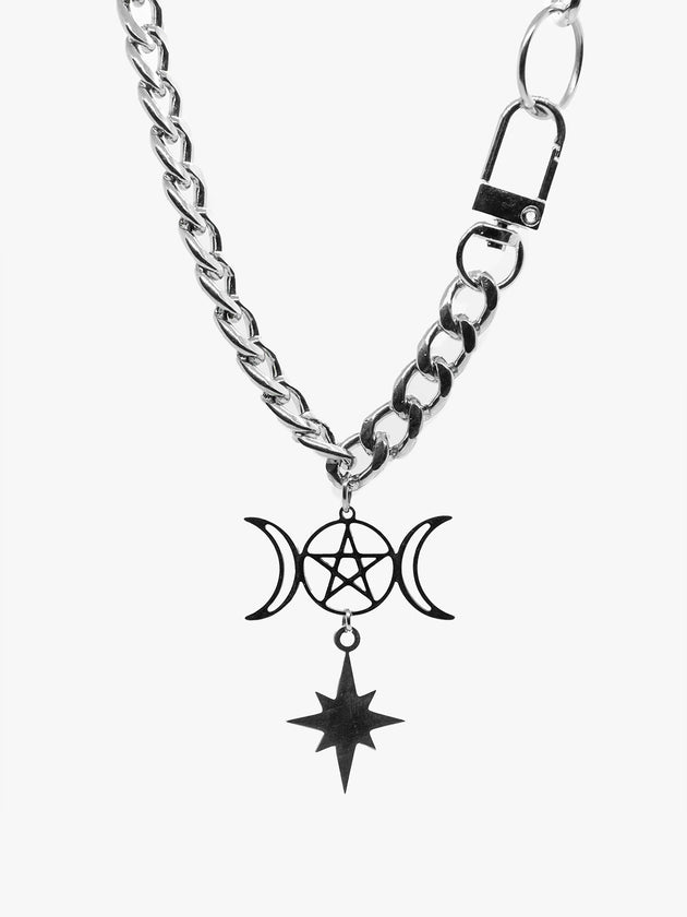 Ether Choker With Triple Goddess